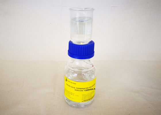 Высоким потрепанным доработанный прилипателем полимер силикона низко реактивный отсутствие растворителей